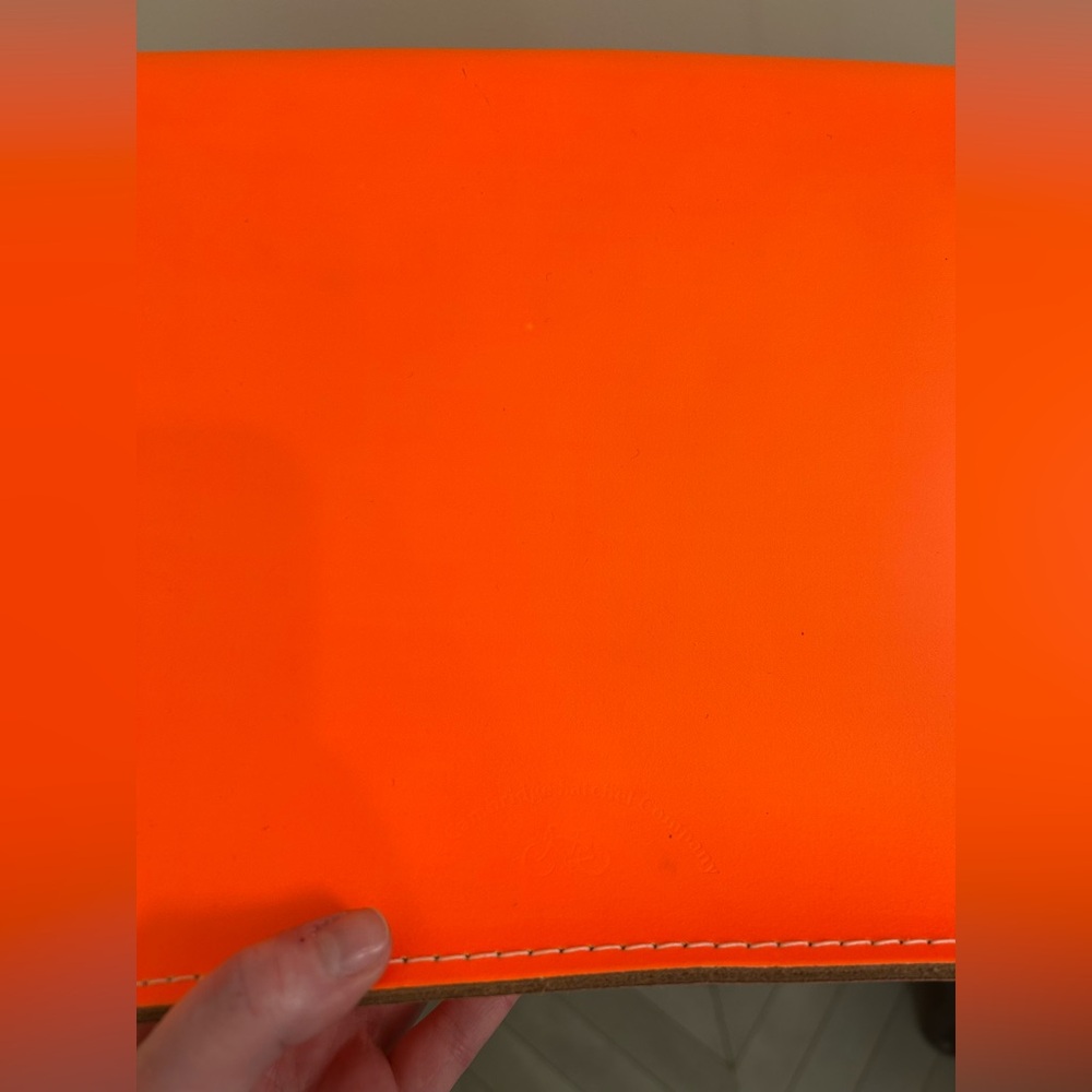 Neon Orange Satchel - Picture 2 of 6